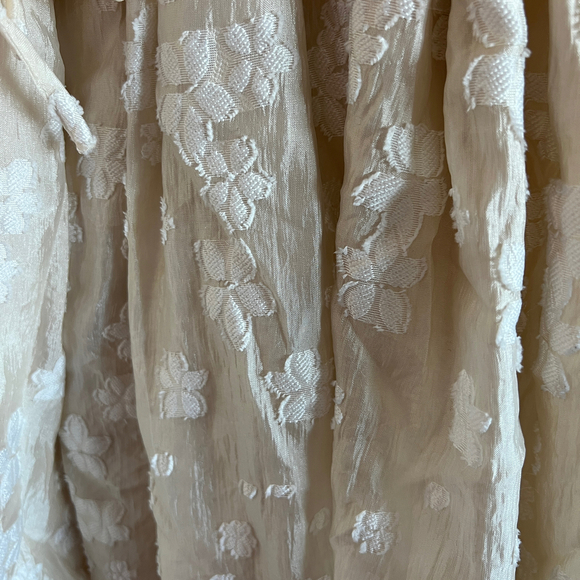 Hazel Boutique | Embroidered Cream Mini Dress - Picture 6 of 6